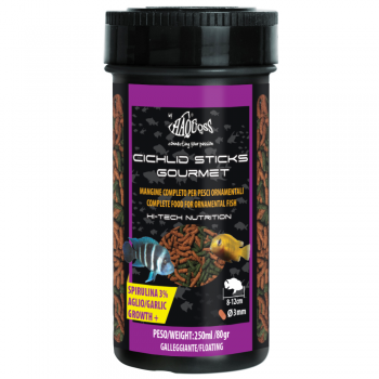 HAQUOSS CICHLID STICKS GOURMET, mangime in sticks per ciclidi adulti